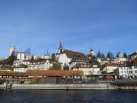 Luzern - Blick zur Museeggmauer