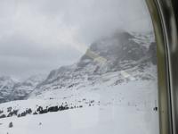 Ausflug Jungfraujoch - Blick zur Eigernordwand