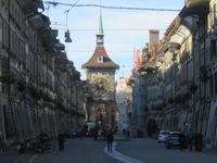Bern - Hauptgasse mit Zytglogge-Turm