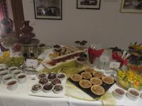 Dessertbuffet zu Silvester