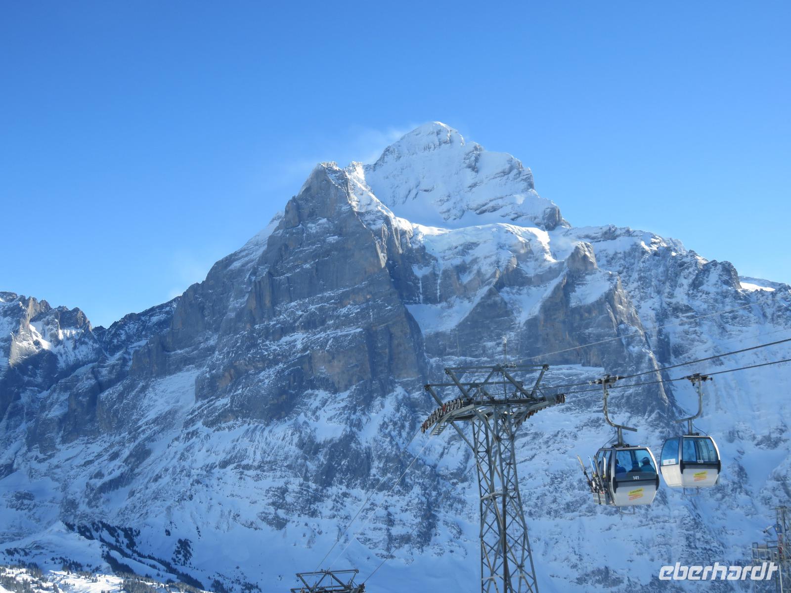 Ausflug auf den First - Wetterhorn