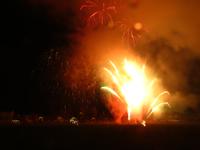 Neujahrsfeuerwerk in Interlaken