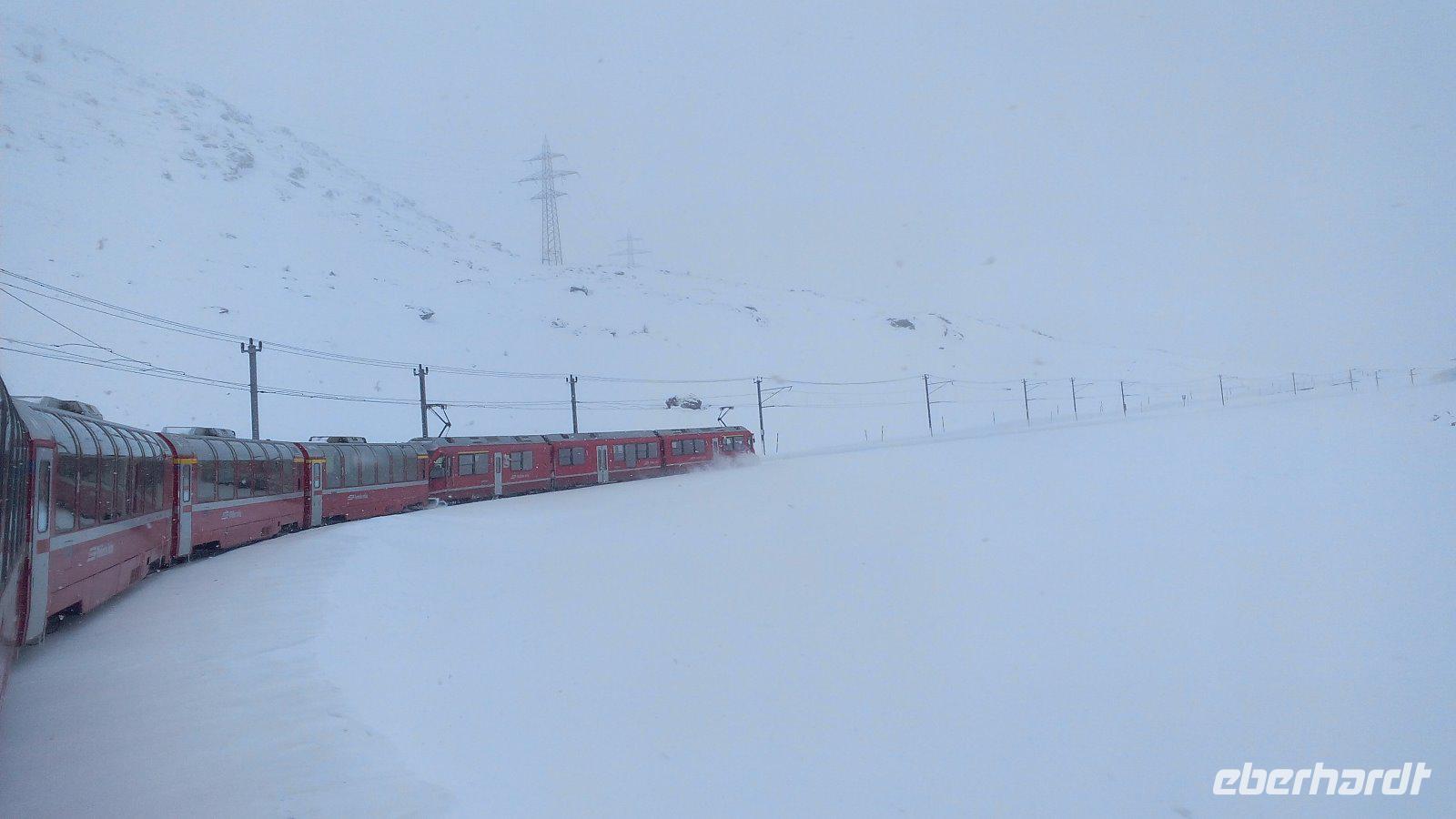 Bernina-Express- Fahrt nach Tirano