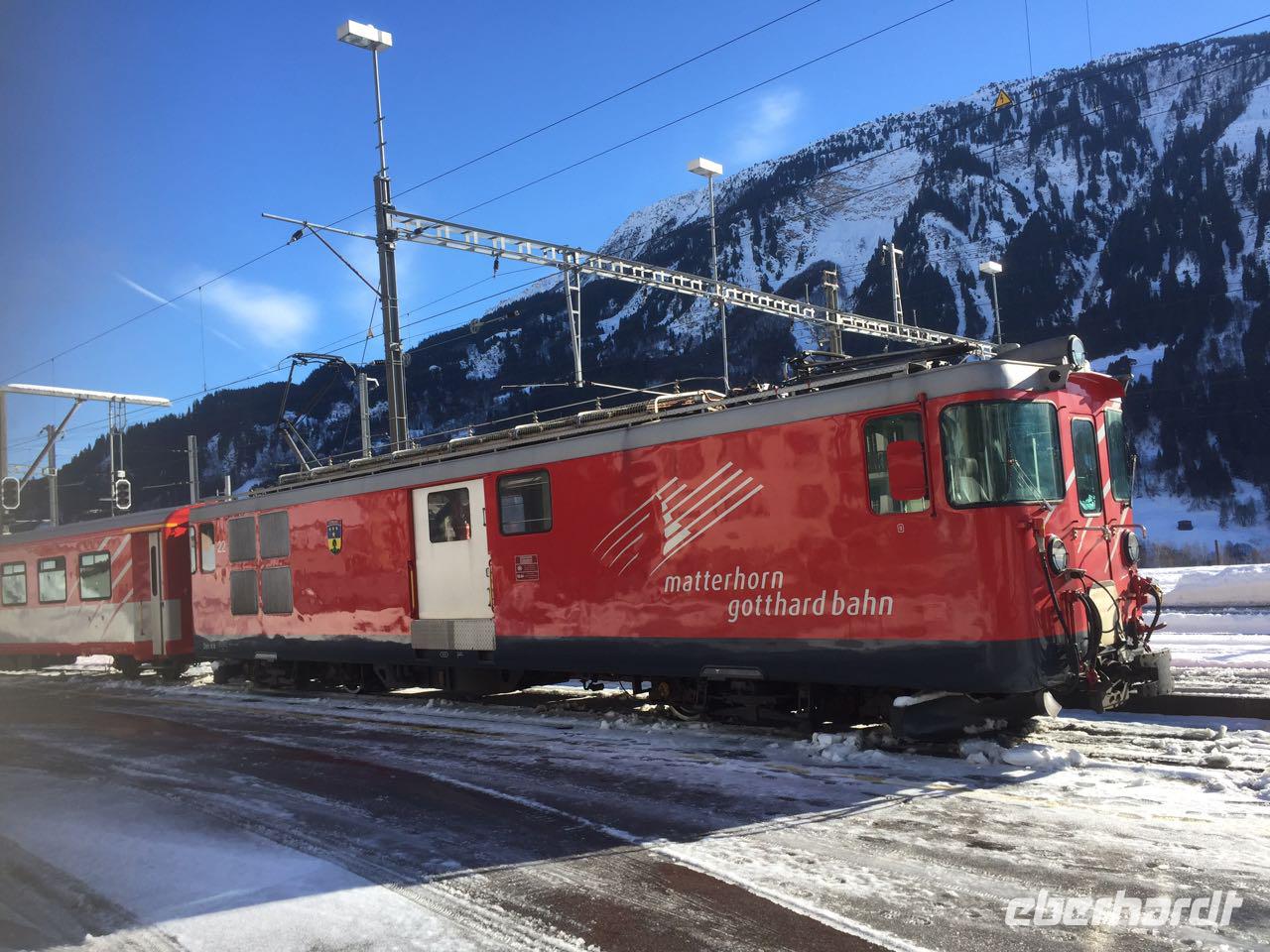 Von Chur nach Disentis, auf den Spuren des GlacierExpress