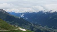 152 Ausflug auf das Eggishorn -Blick zum Alpenkamm