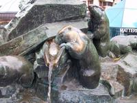 Zermatt, Murmeltierbrunnen