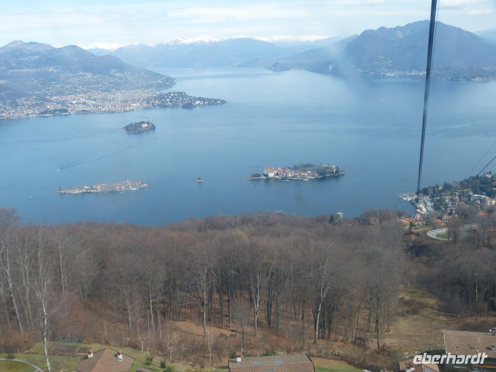 Der Lago mit seinen Inseln