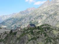 Blick zum Grimsel-Hospiz
