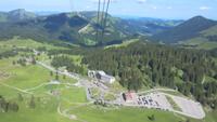 Säntis, Talfahrt mit der Seilbahn