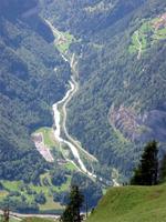 Blick auf Mürren