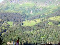 Seilbahn- Fahrt zum First