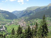 Blick auf Grindelwald