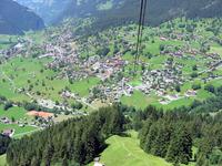 Blick auf Grindelwald