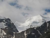 Fahrt mit dem Bernina-Express - Blick zum Biz Palü