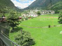 Fahrt mit dem Bernina-Express -Kreisviadukt Brusio