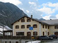 Fahrt über den Flüelapass - Passhöhe