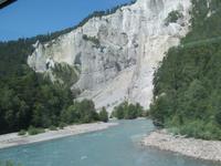 Fahrt mit dem Glacier-Express - Rheinschlucht
