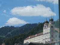 Fahrt mit dem Glacier-Express - Kloster Disentis