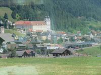 Fahrt mit dem Glacier-Express - Kloster Disentis