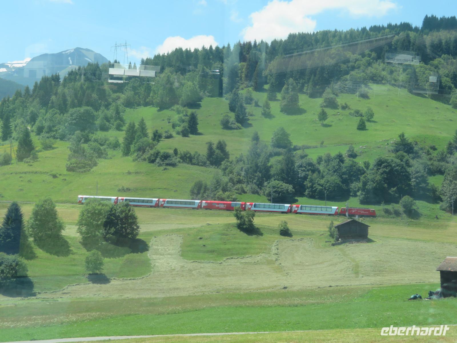 Fahrt mit dem Glacier-Express