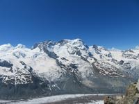 Gornergrat - Blick zur Monte Rosa Gruppe