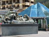 Zermatt -  Murmeltier-Brunnen