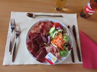 Zermatt -  Folklore-Abend auf Sunegga - die Vorspeise