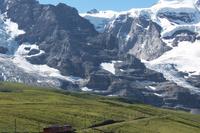 Blick zum Jungfraujoch