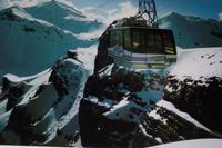 Schilthornbahn bei schönem Wetter