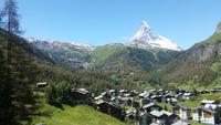 Zermatt und der Hausberg