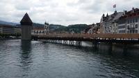 Die Kapellbrücke von der anderen Seite