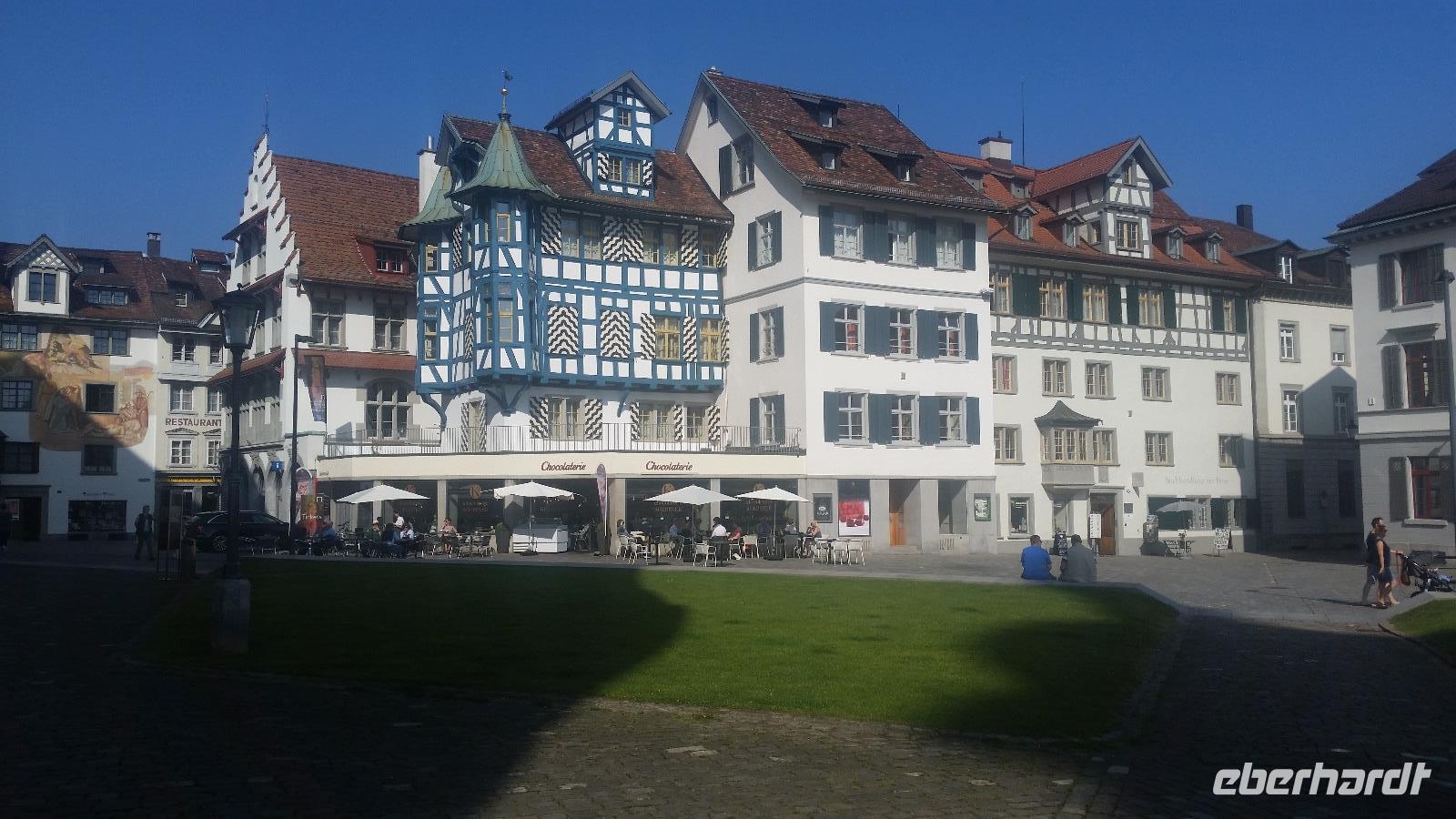 Schöne Fachwerkhäuserim Stadtinnern