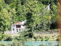 Die Talstation der Harderbahn