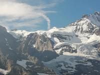 Blick von Kleine Scheidegg zum Jungfraujoch