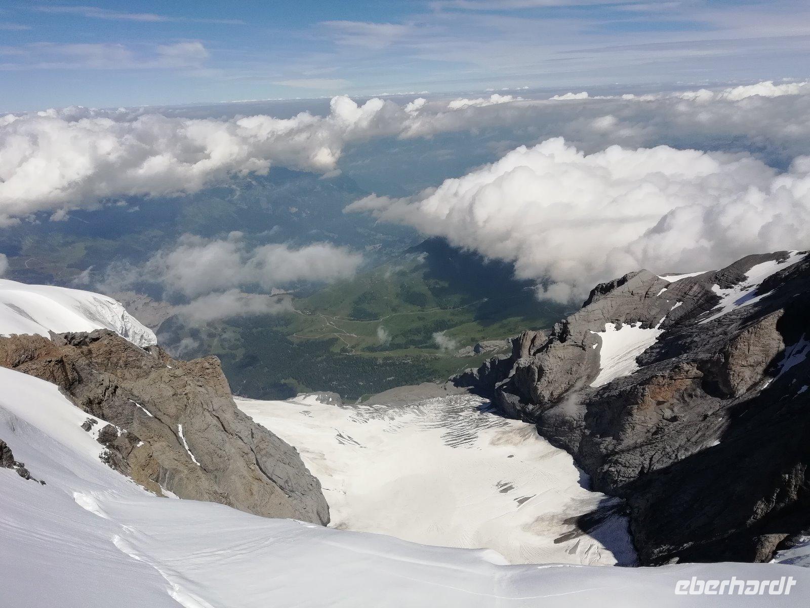 Blick vom Junfraujoch
