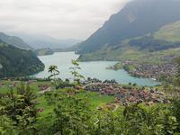 Blick zum Lungernsee