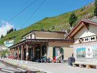 Am Bahnhof Schynige Platte