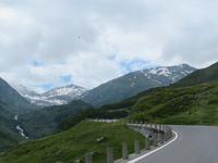 Fahrt über den Furka Pass