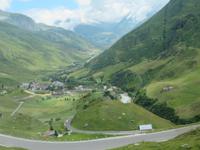 Fahrt über den Furka Pass