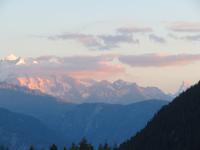 Riederalp - Blick in die Walliser Alpen - Dom - Abendstimmung
