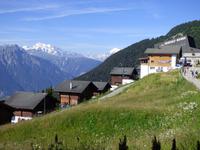 Riederalp - Blick in die Walliser Alpen -