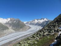 Bettmerhorn - Blick zum Aletschgletscher