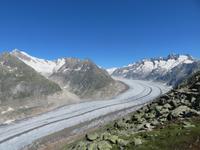 Bettmerhorn - Blick zum Aletschgletscher
