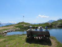 Fahrt zur Moosfluh - Blausee