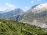 Moosfluh - Blick ins Bett des Aletschgletschers