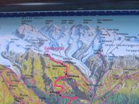 Zermatt - Fahrt auf den Gornergrat - Übersichtskarte