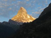Zermatt - Sonnenaufgang am Matterhorn