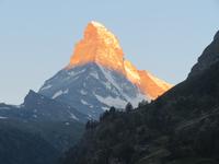Zermatt - Sonnenaufgang am Matterhorn