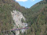Zermatt - Gornergartbahn am Findelbach