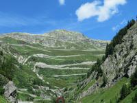 Oberwald - Blick zur Grimselpass-Straße